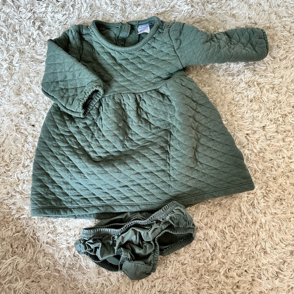 Carters quilted dress